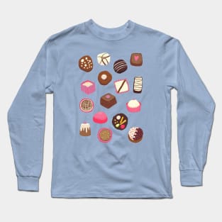 Chocolates and Sweet Treats Long Sleeve T-Shirt